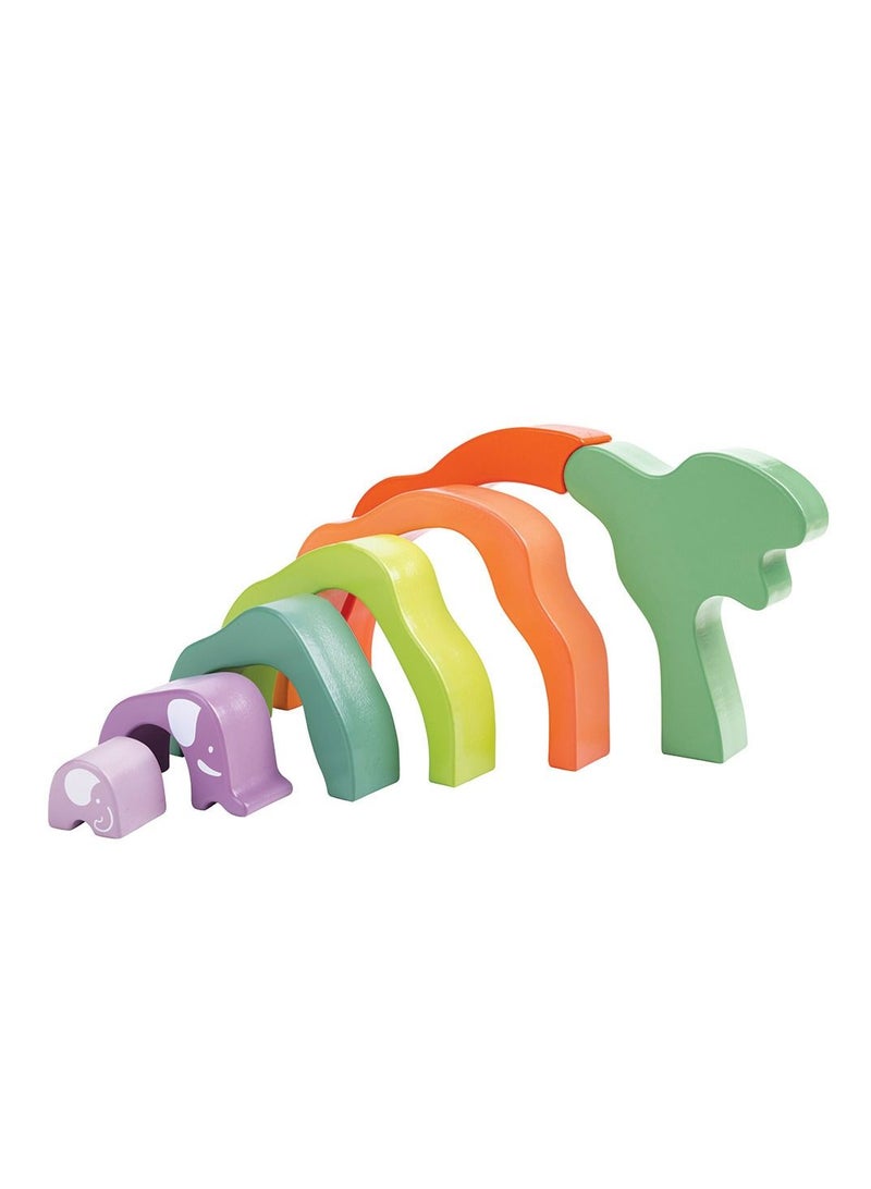 Hape Safari Elephant Stacking Blocks