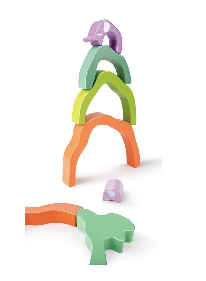 Hape Safari Elephant Stacking Blocks