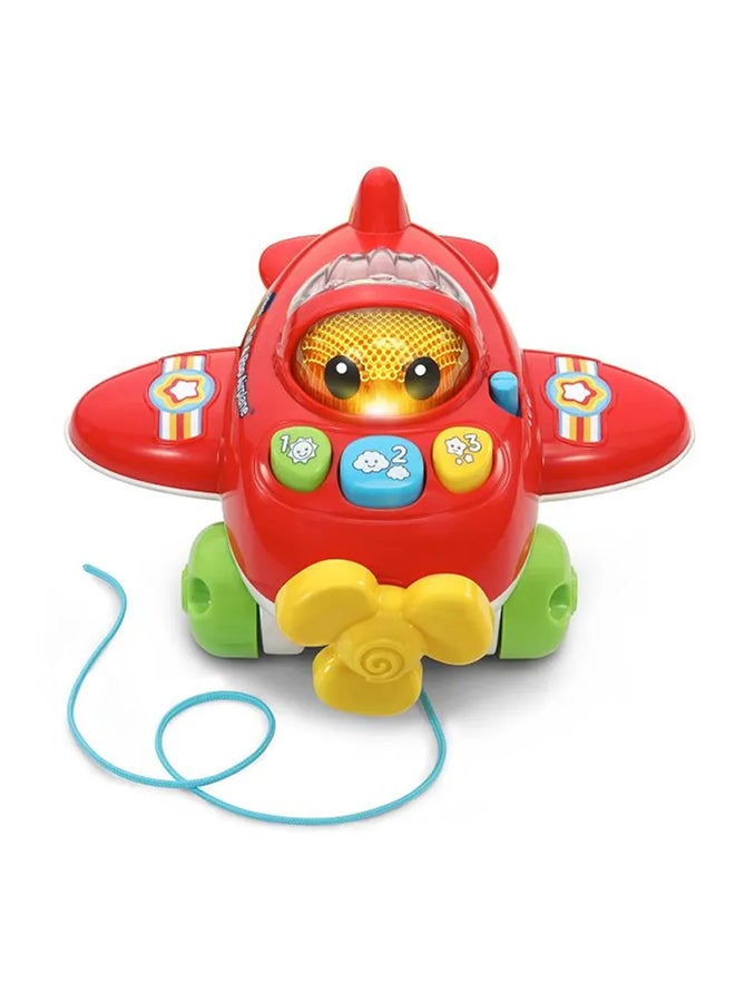 Pull And Pop Aeroplane Toy