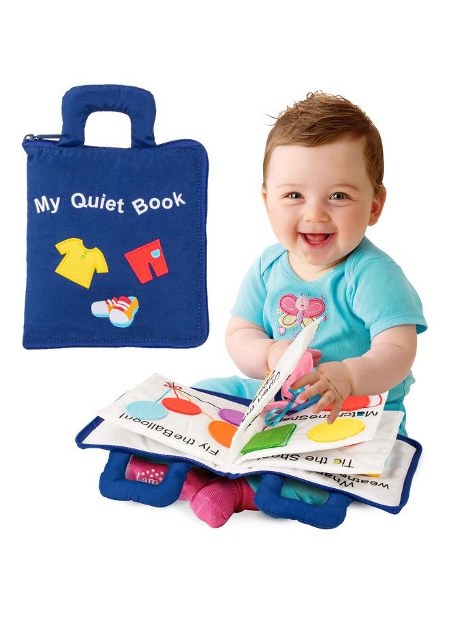 Quiet Book For Toddlers Soft Activity Busy Book Toddler Travel Toys Educational Montessori Toys For 1 2 3 Year Old Toddlers Boy Girl