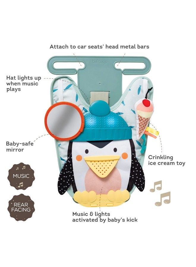 Musical Car Seat Toys For Babies 0 6 Months Baby’S Activity Center Carseat Toys Sensory Soft Car Seat Hanging Toy Baby Mirror For Baby Infant 0 6 12 Months Sensory Gift 3 6 12 Months Baby Boys Girls