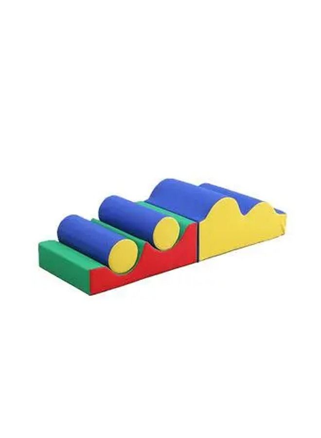 Safe And Attractive Toddler Soft Play Equipment Sponge Climbing Set