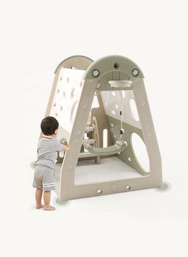 Multifunctional Climbing Frame Indoor Slide Baby Swing Combination Toy Small Amusement Park Equipment