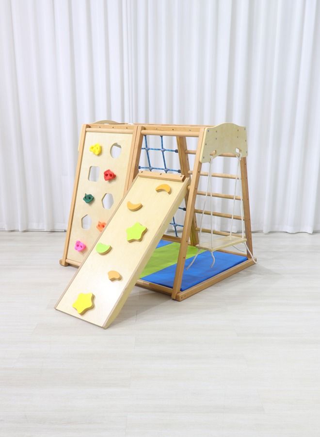 Montessori Indoor Climbing Frames Slides For Kids Piklers Triangle Toddler Play Gym Playground Indoor