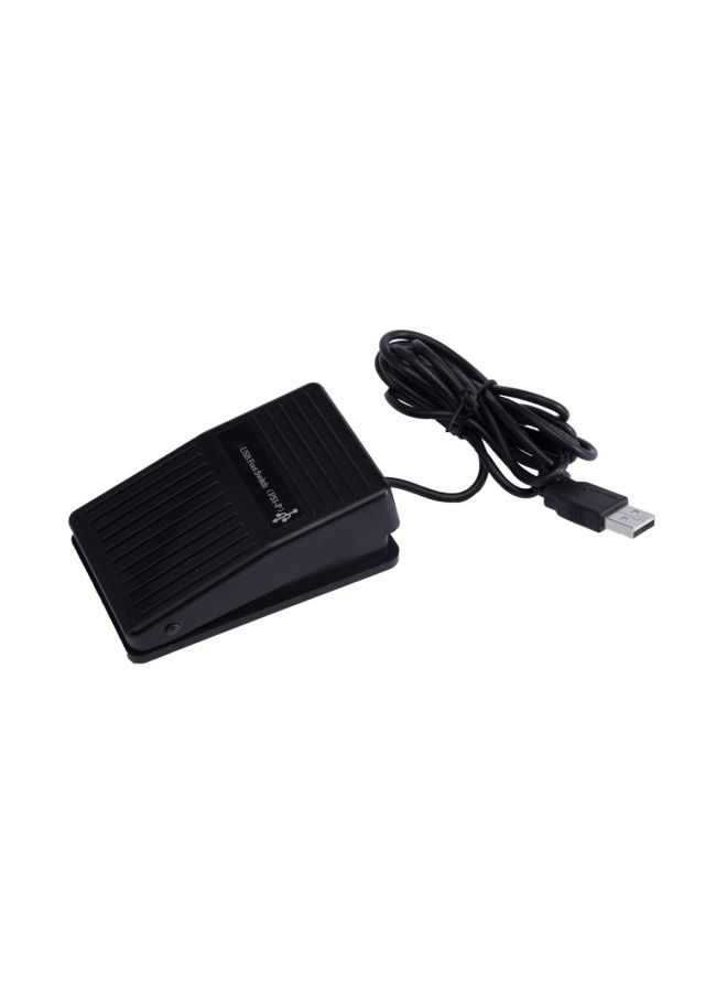 USB Single Foot Switch Wired Pedal Control