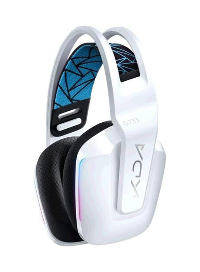 G733 K/DA Lightspeed Wireless Gaming Headset, Lightsync RGB, Blue Voice Mic, PRO-G Audio, DTS Headphone: X 2.0, Official League Of Legends Gaming Gear, Compatible With PC/PlayStation