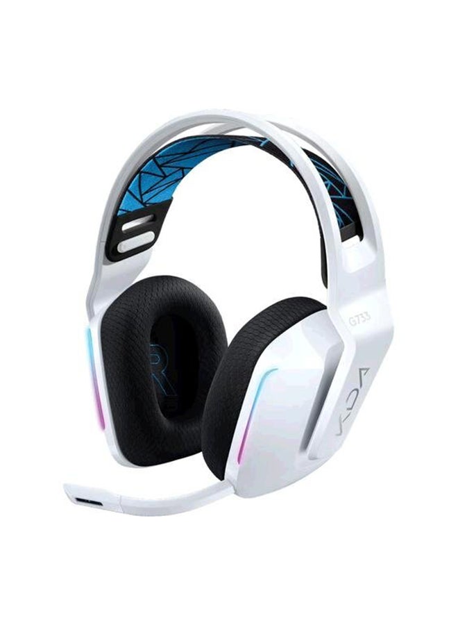 G733 K/DA Lightspeed Wireless Gaming Headset, Lightsync RGB, Blue Voice Mic, PRO-G Audio, DTS Headphone: X 2.0, Official League Of Legends Gaming Gear, Compatible With PC/PlayStation