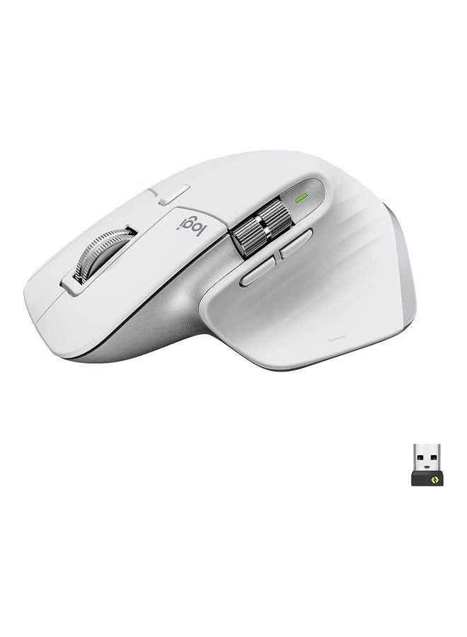 MX Master 3S Wireless Performance Mouse With Ultra Fast Scrolling Pale Grey