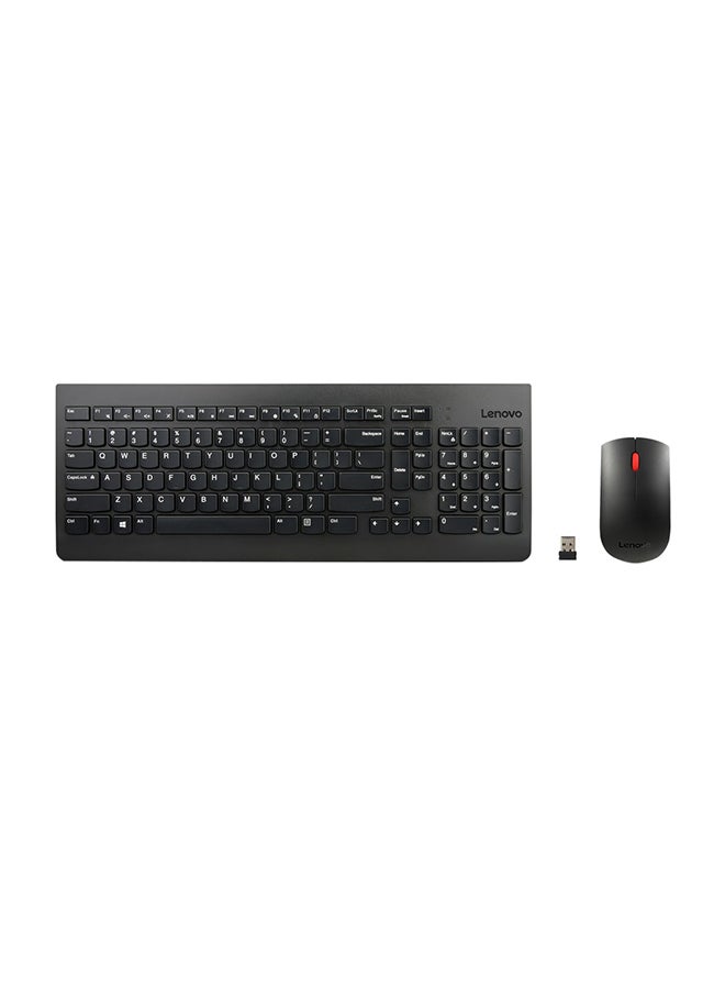 Wireless Keyboard And Mouse Set Black