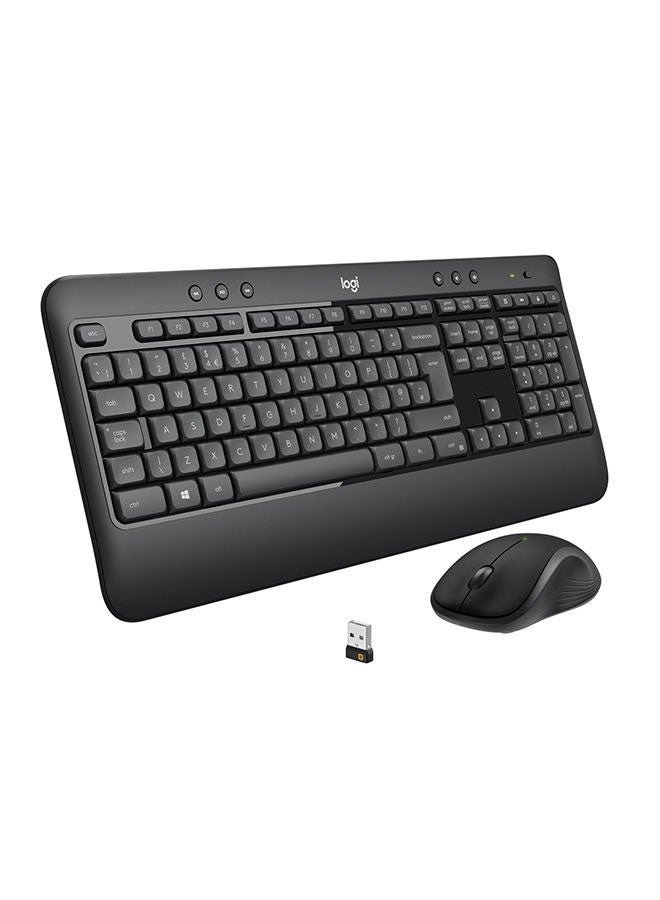 MK540 Wireless Keyboard And Mouse Combo For Windows Black
