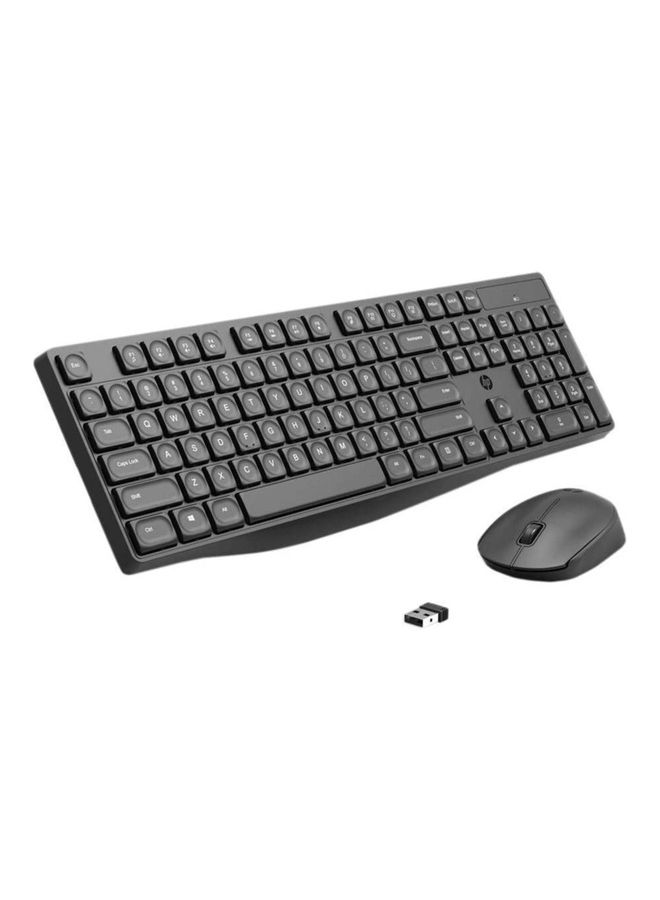 Pack Of 3 Wireless Multi-Device Bluetooth Keyboard And Mouse Set Black