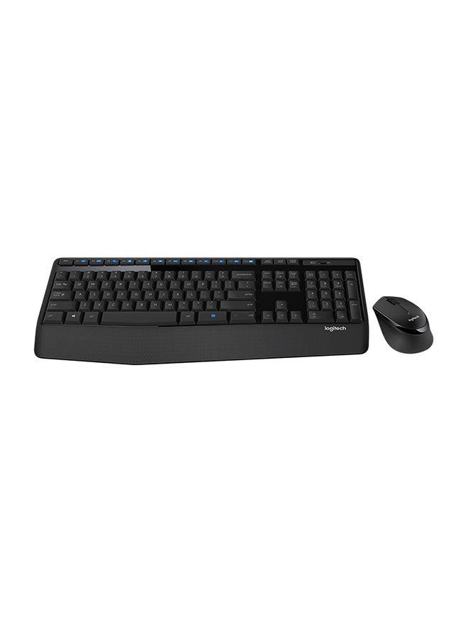 Wireless Keyboard With Mouse Black
