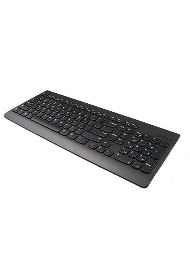 510 Wireless Combo with 2.4 GHz USB Receiver, Slim Full Size Keyboard 1200 DPI Optical Mouse Black