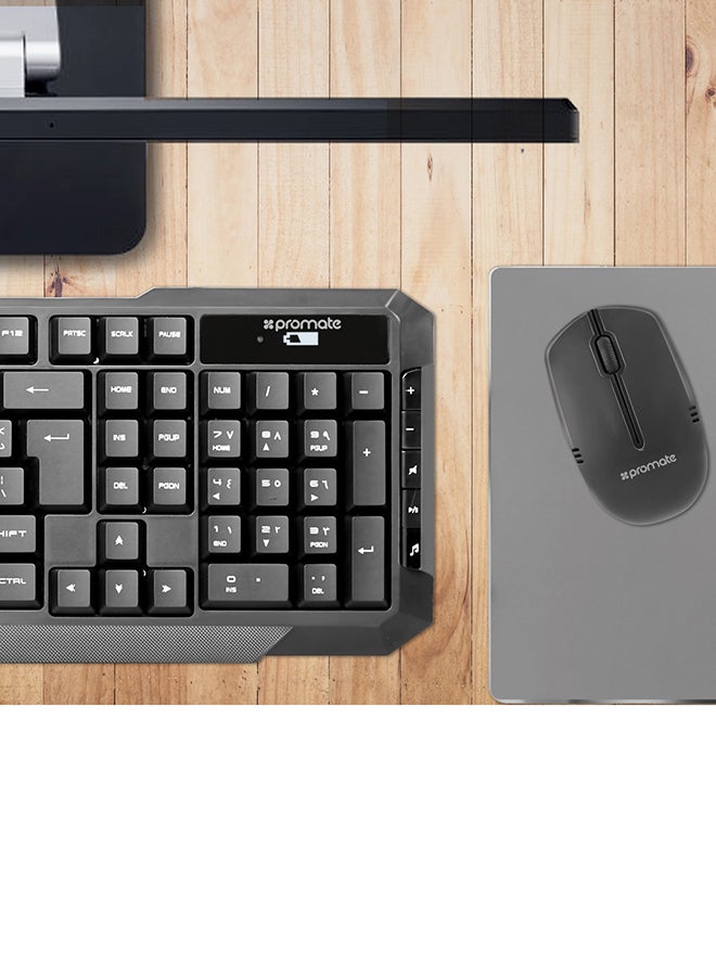 USB Wireless Keyboard And Mouse Combo Black
