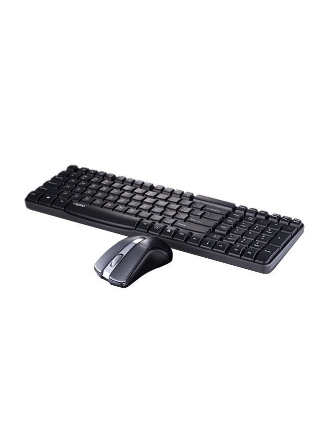 X1800S Wireless Keyboard And Mouse Black