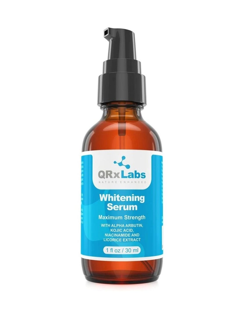 Skin Whitening Serum with Alpha Arbutin, Kojic Acid & Licorice Root Extract