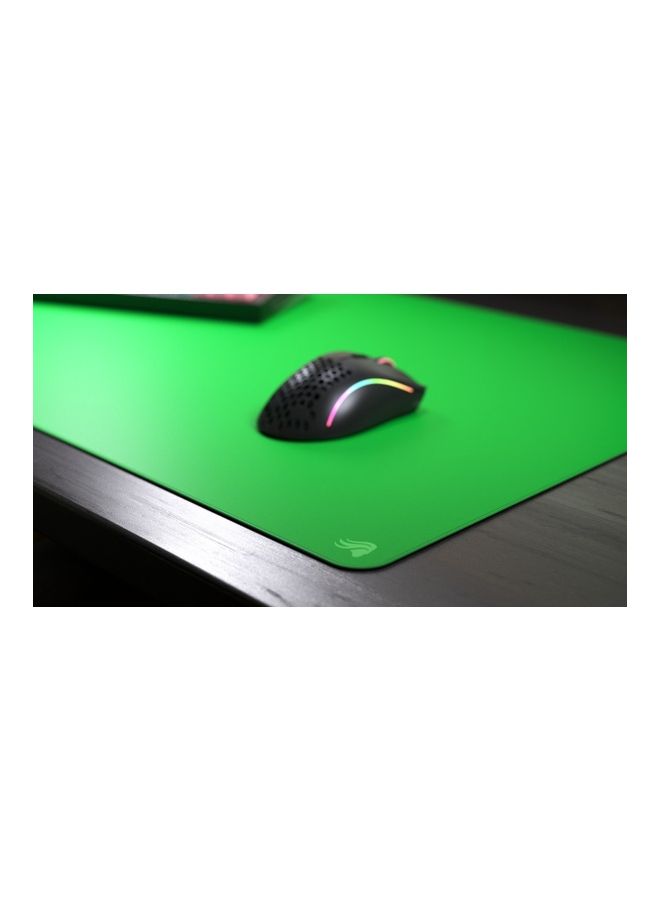 Glorious Green Screen Mouse Pad XXL Extended - The Perfect Mouse Pad for Streamers and Content Creators - Chroma Key Friendly, Smooth Surface, and Large Size