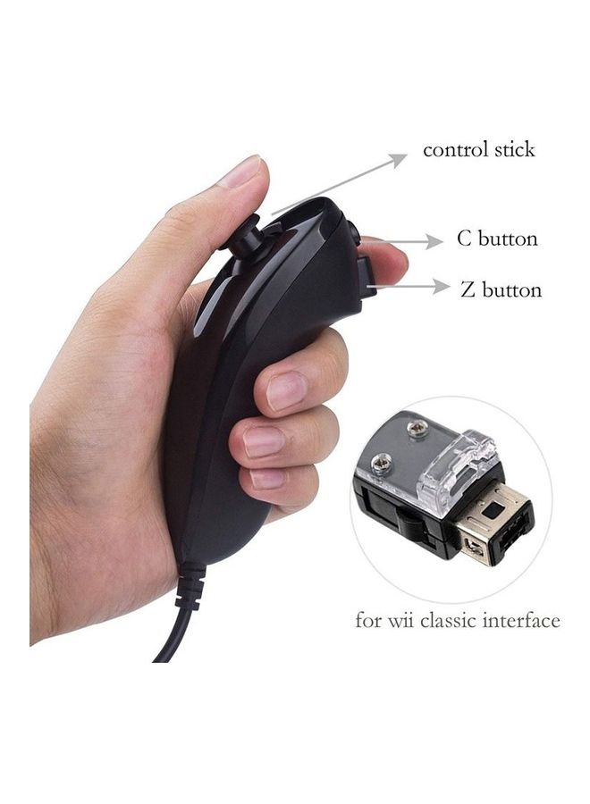 Wireless Remote Gamepad Controller For Wii Nunchuck