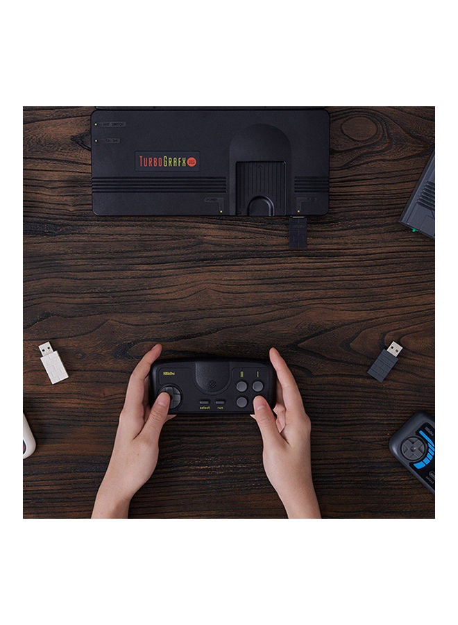8Bitdo Wireless Gamepad Compatible with PC Engine mini CoreGrafx mini TubroGrafx-16 mini Switch (Light grey, PCE 2.4g)