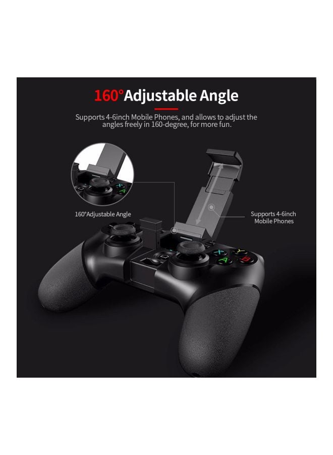 Bluetooth Gamepad With Phone Holder For Mobile Phones/Tablets