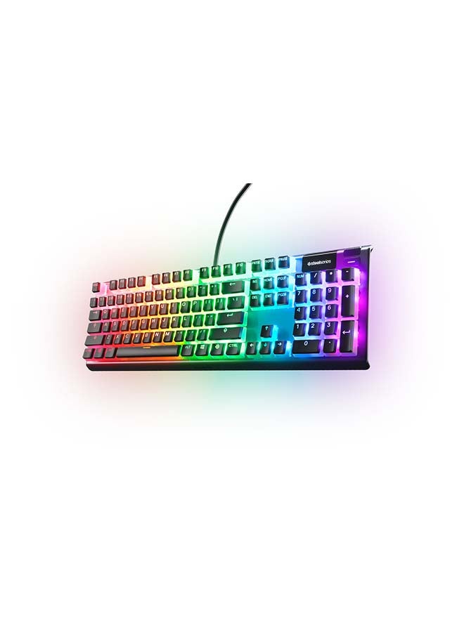 PrismCaps – Double Shot Pudding-style Keycaps – Durable PBT Thermoplastic – Compatible with Most Mechanical Keyboards – MX Stems – Black (US Layout)