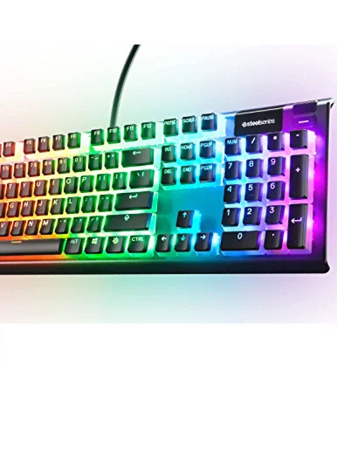 PrismCaps – Double Shot Pudding-style Keycaps – Durable PBT Thermoplastic – Compatible with Most Mechanical Keyboards – MX Stems – Black (US Layout)