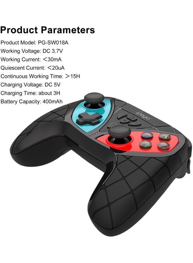 PG-SW018A Rechargeable Remote Gaming Controller - Wireless