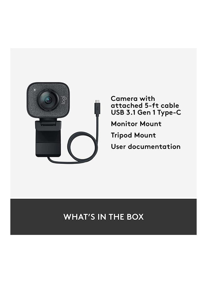 Logitech StreamCam Live Streaming Webcam