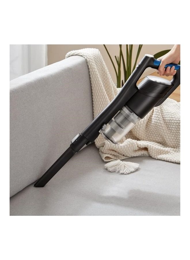 Vacuum Cleaner Cordless Up To 60 Minutes Battery Life LED Lighting Electric Brush For More Thorough Cleaning Dust Container Bagless 0.4 L 350 W MCS2025GB Black