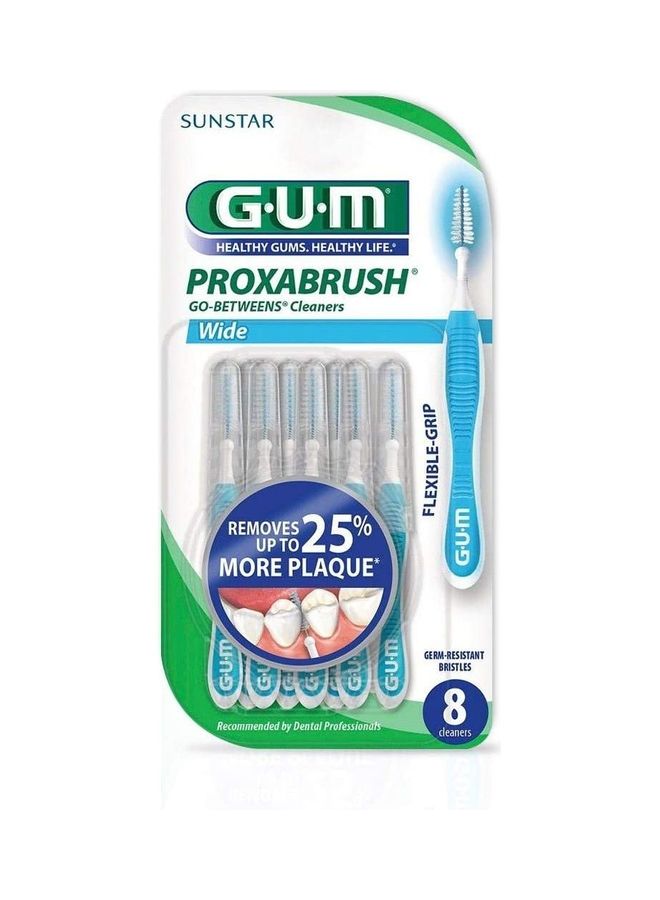 8-Piece Proxabrush Go-Betweens Wide Interdental Brush Set