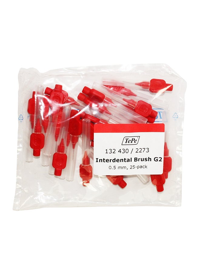 25-Piece Interdental Brush