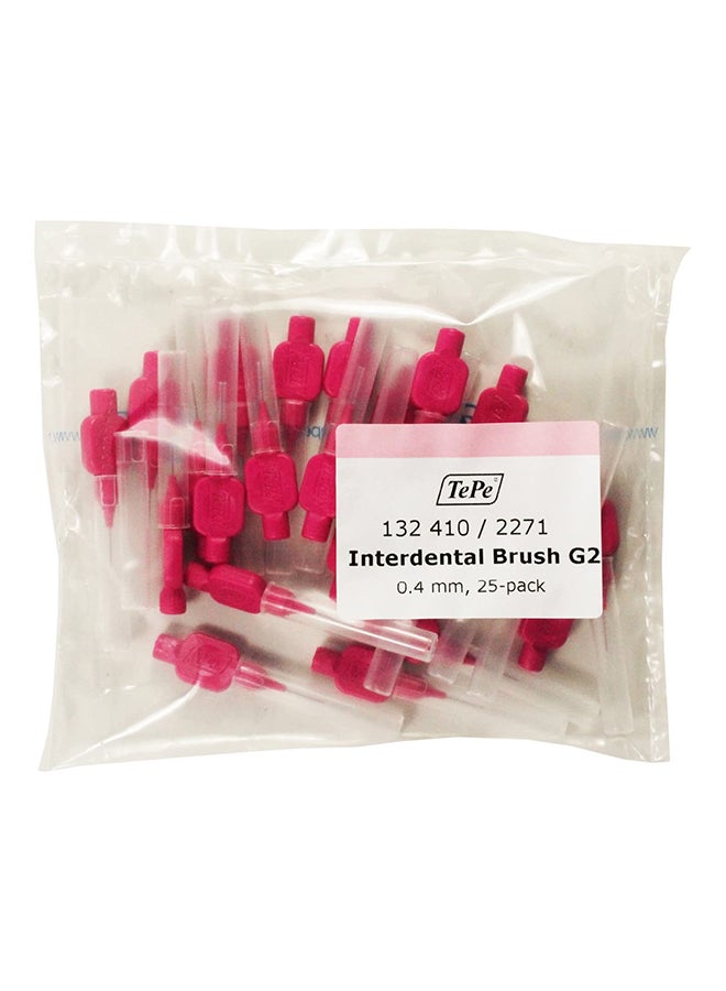 25-Piece Interdental Brush