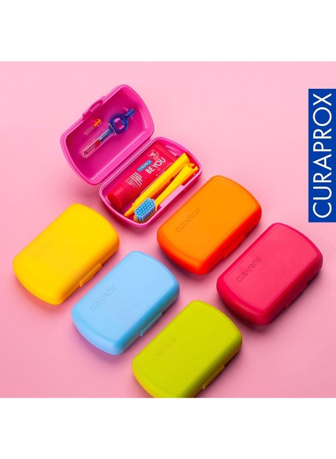Travel-Set Green. Set includes Travel Toothbrush CS 5460, 10ml Be You Toothpaste, Interdental Brush CPS prime 07, CPS prime 09.