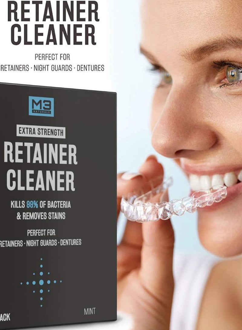 Pack Of 120 Retainer Cleaner Teeth Guards Clear