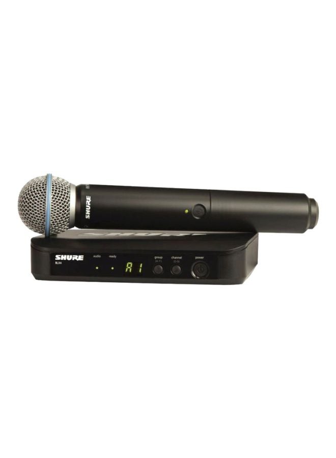 Handheld Wireless Microphone System BLX24UK/B58X-K14 Black