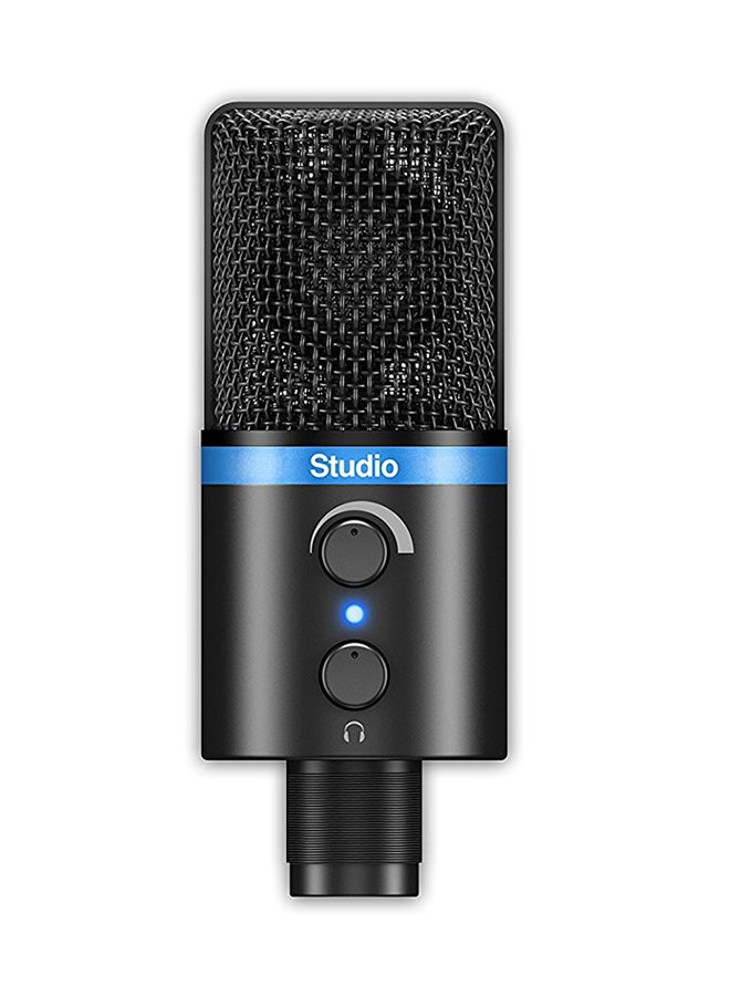 iRig Mic Studio - Compact digital microphone for iOS, Mac, PC & Android IP-IRIG-MicSTDBLA-IN Black