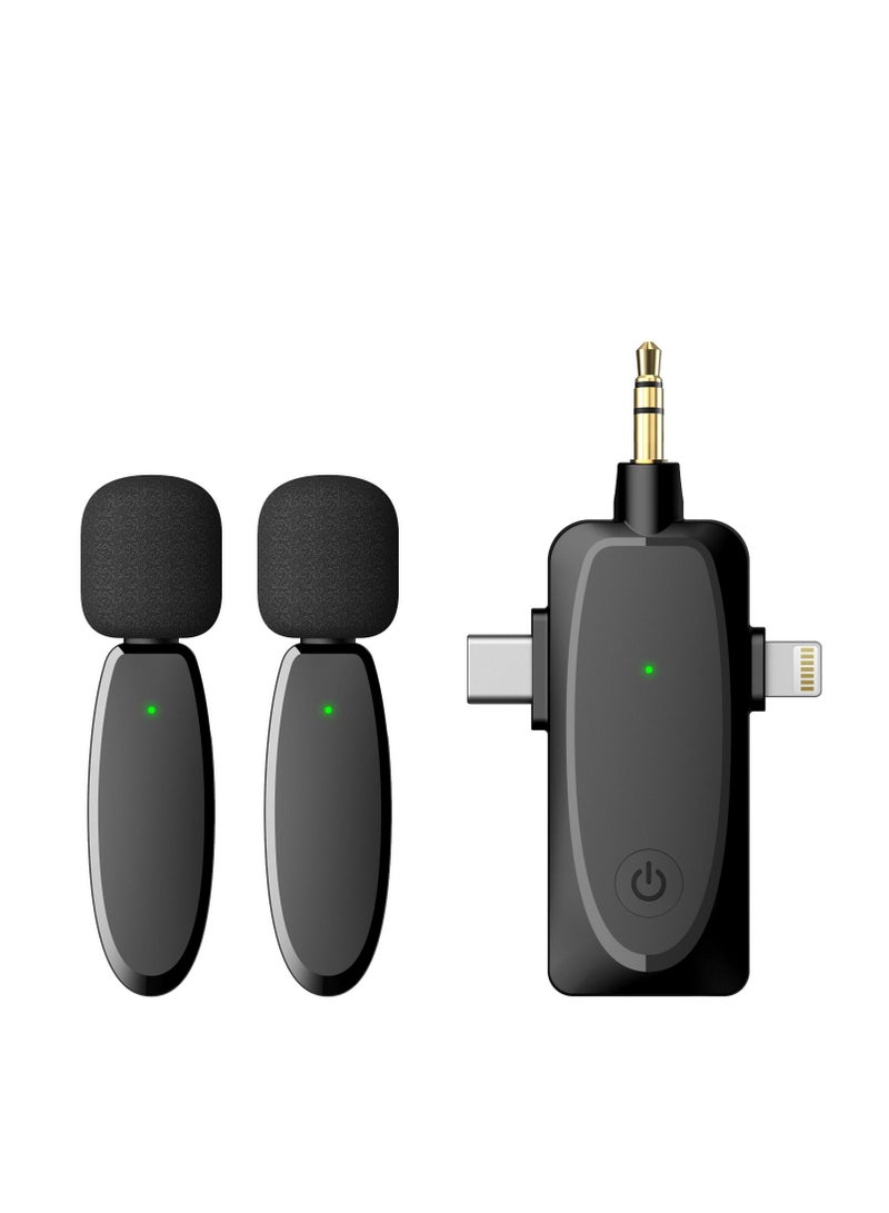 GULFLINK wireless one to two lavalier microphone