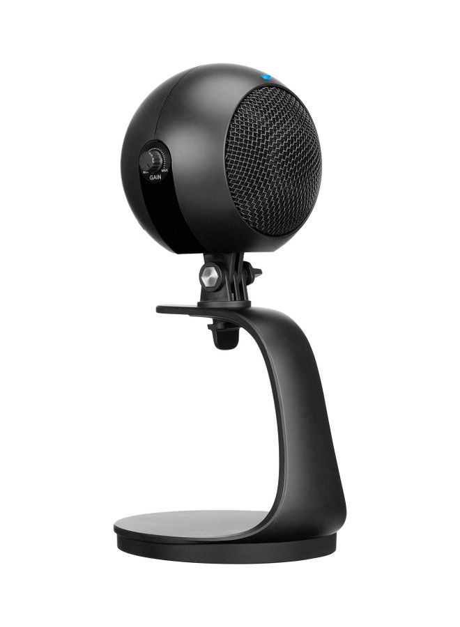 PM300 Desktop Microphone Monitoring Mute Function Black