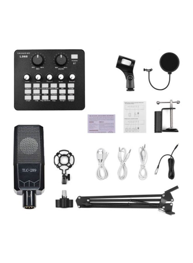 Professional recording Condenser microphone TLC-286 Studio Condenser Microphone Set