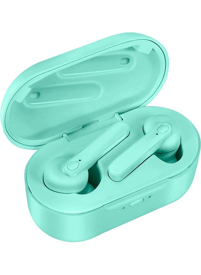 Wireless Bluetooth Earphones With Charging Case Green