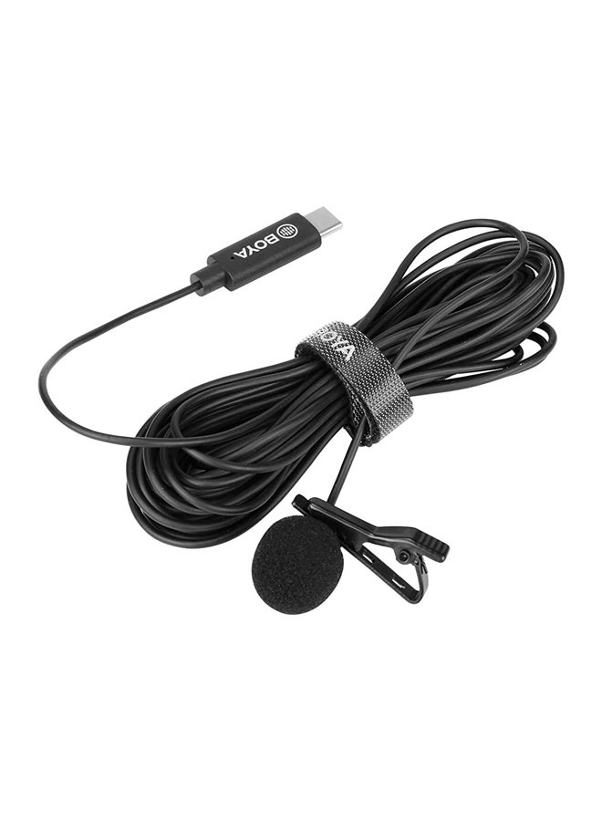 Lavalier Type-C Connector Microphone M3 BY-M3 Black