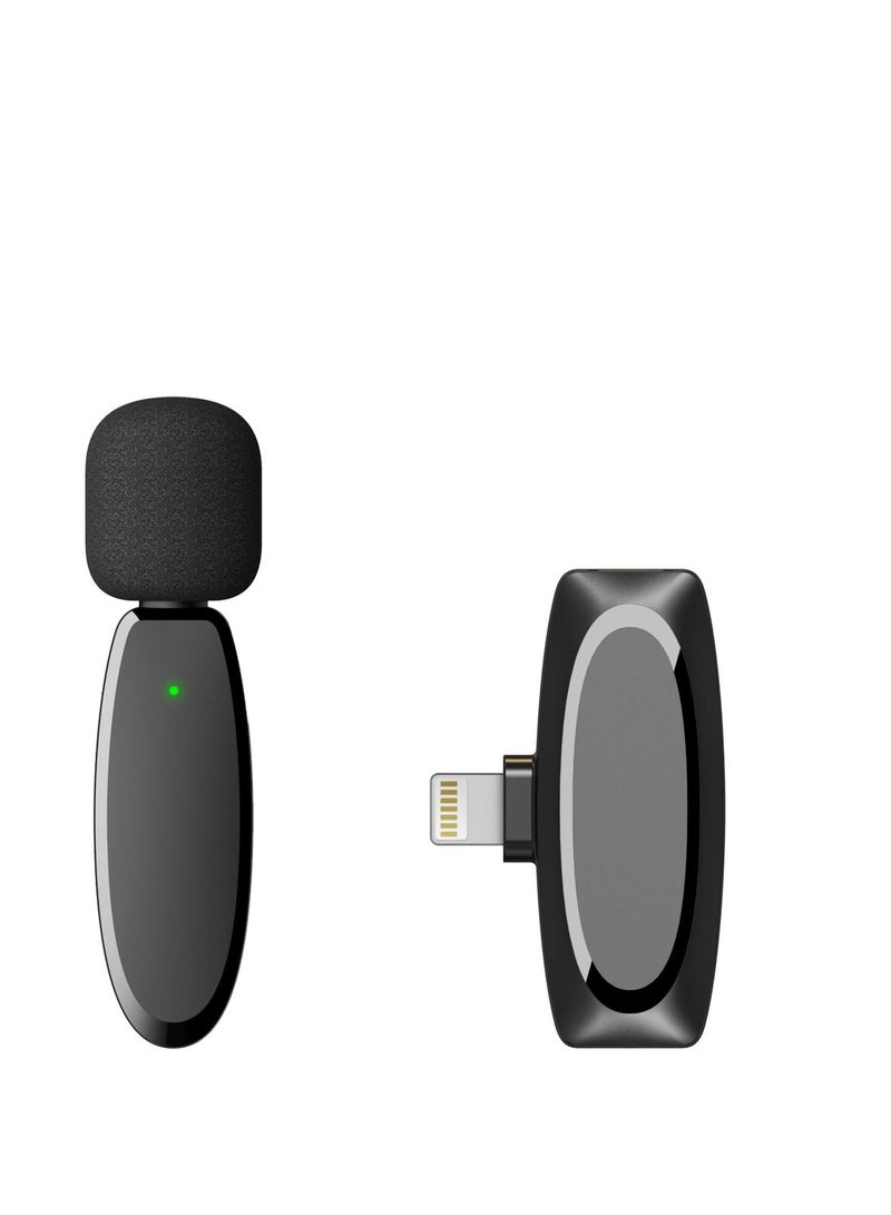 GULFLINK Mini Smart Wireless Lavalier Microphone Lighting