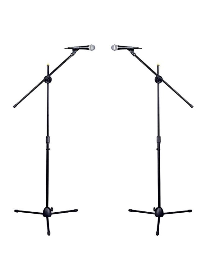 Adjustable Tripod Microphone Stand PMKSKT35 Black/Silver