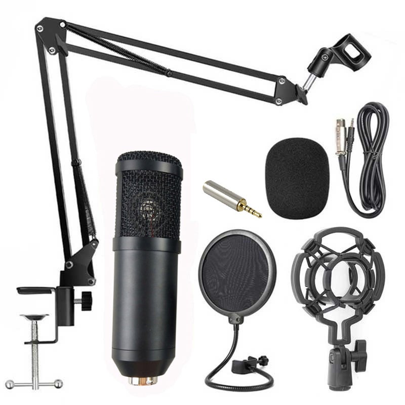 Universal 360° Cantilever Bracket Microphone V6957_P Black