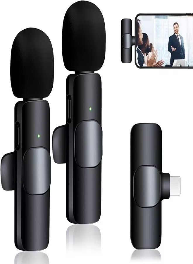 K9 Wireless Microphone Mic 2.4ghz Type C With Clip Professional Mic Live Broadcast Mobile