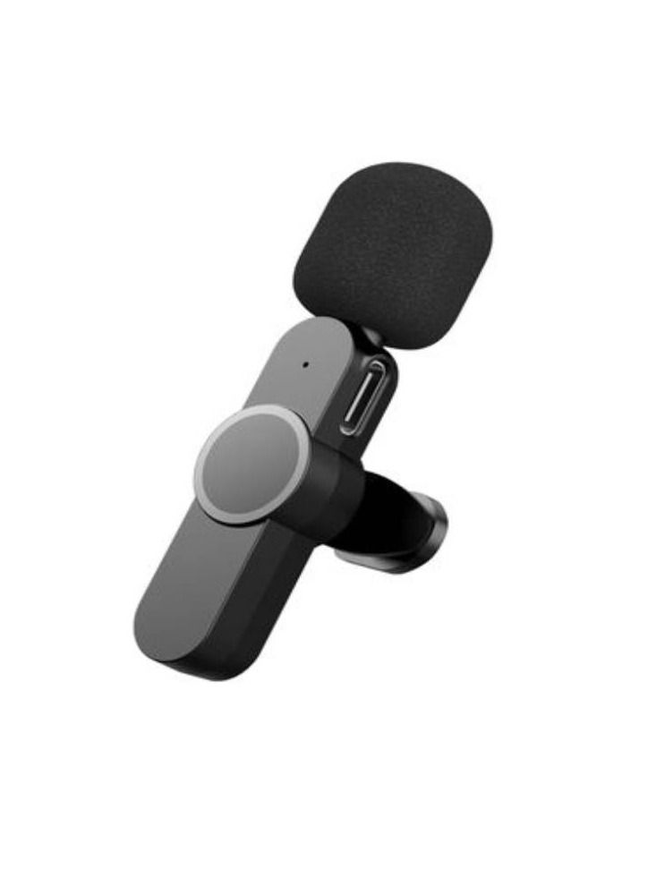 Wireless Type C Mini Microphone Connect With Mobile And Lapel Clip On Mic