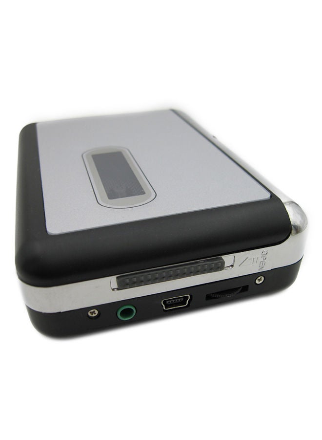 Multi-Functional Automatic Stereo Cassette Player V5620_P Silver/Black