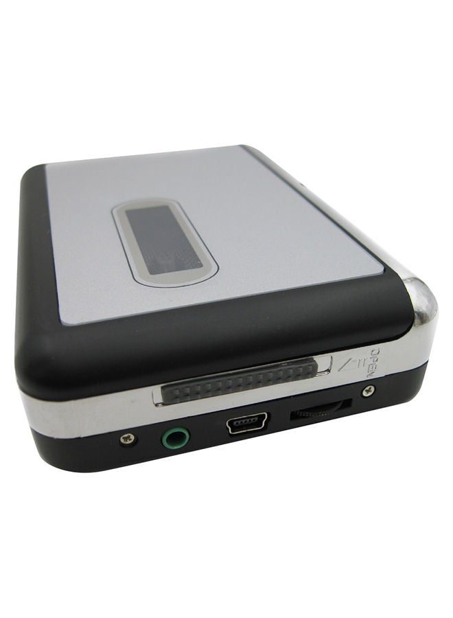 Multi-Functional Automatic Stereo Cassette Player V5620_P Silver/Black