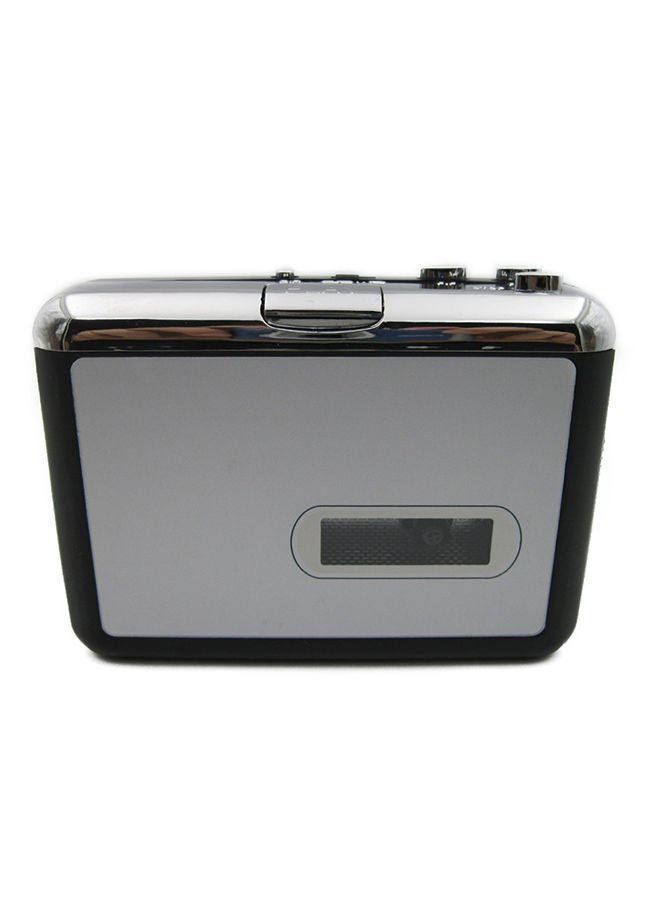 Multi-Functional Automatic Stereo Cassette Player V5620_P Silver/Black