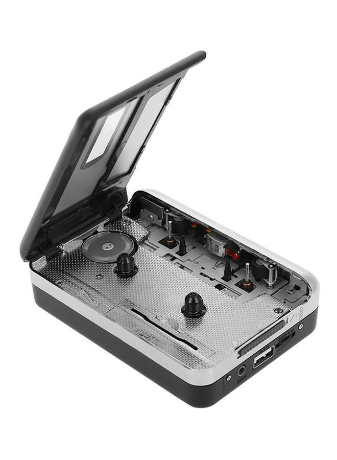 Cassette Tape-To-MP3 Converter V2419 Black/Grey